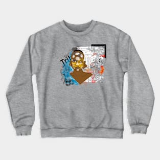 Tribal Queen Crewneck Sweatshirt